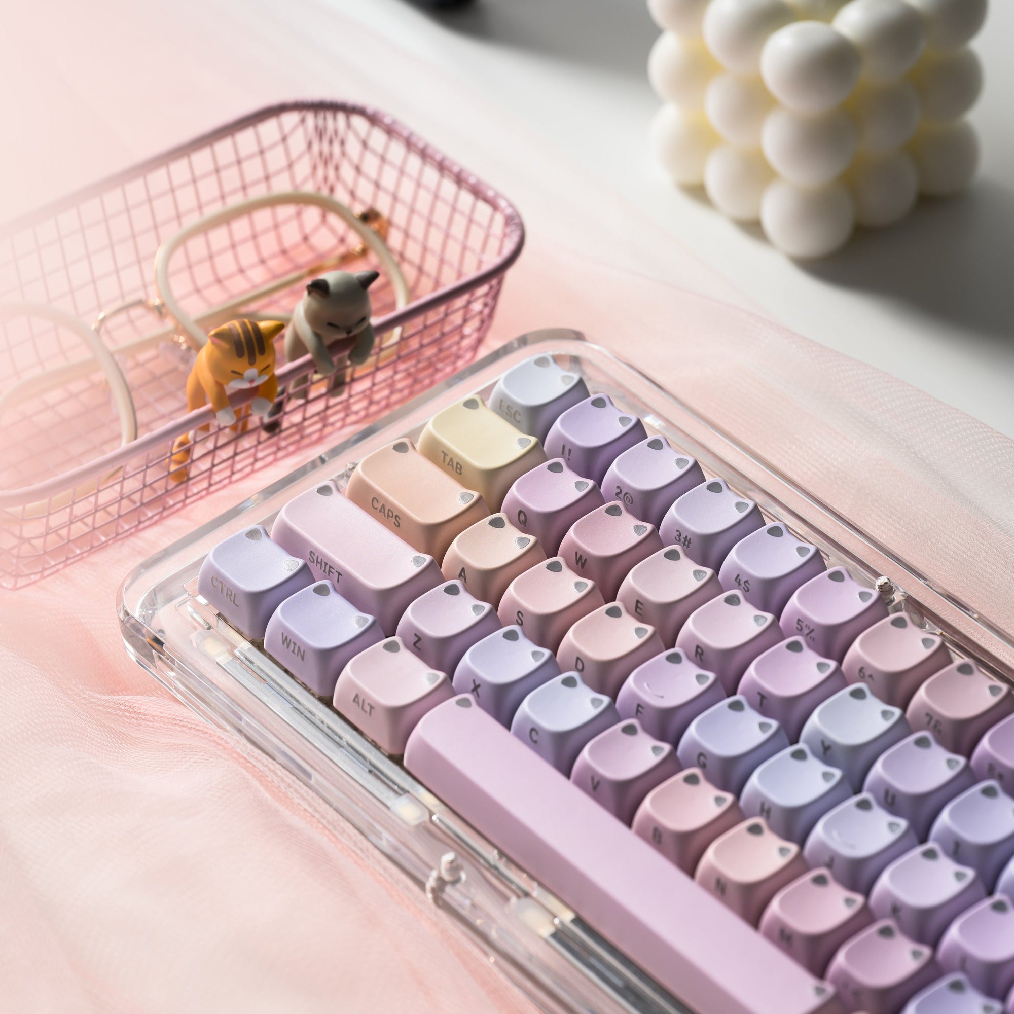 XVX Lumicat MAO Profile Side-Printed Shine-Through 113-Key Keycap Set XVX Keyboard