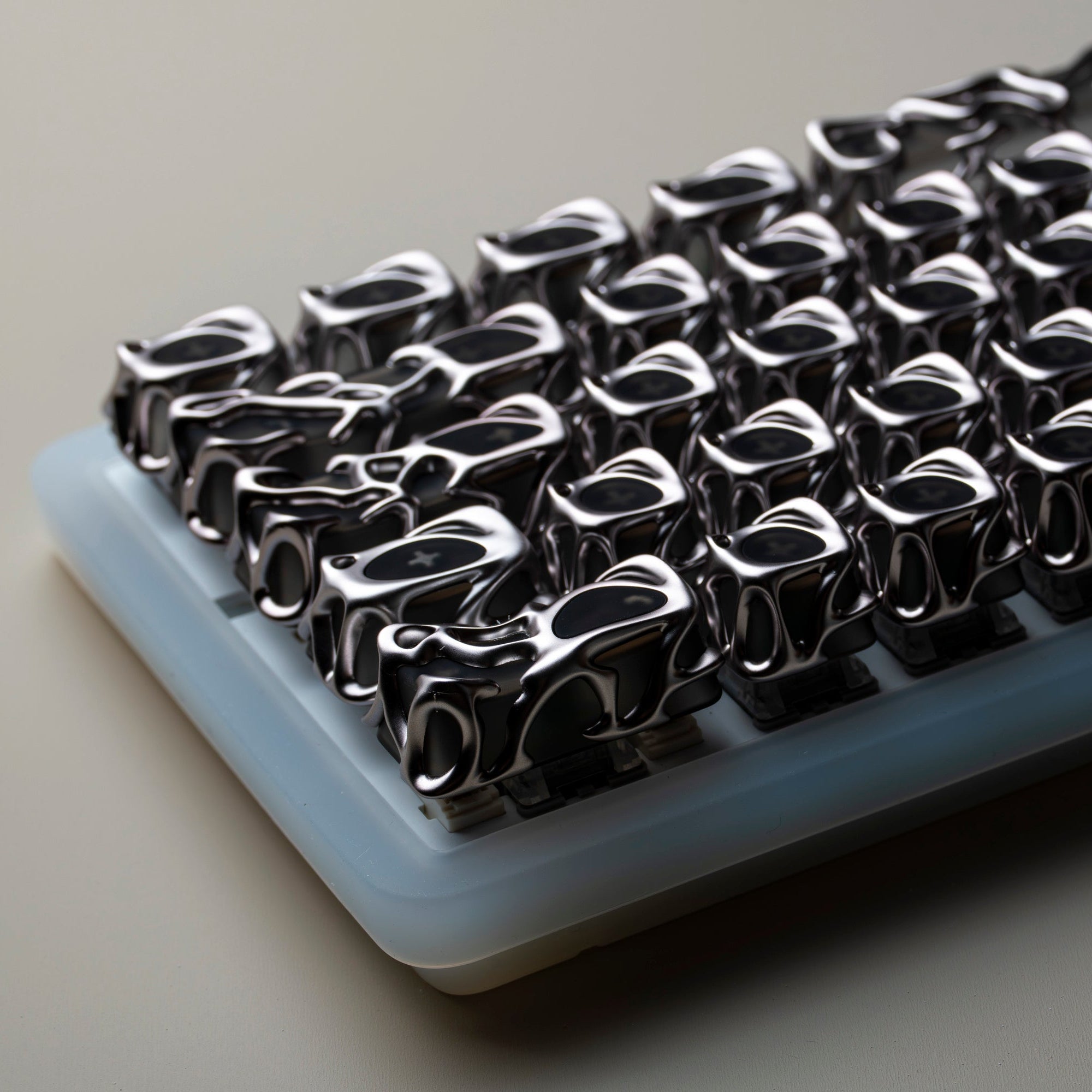 Venom Liquid Metallic Electroplating Keycap Set | XVX Keyboard