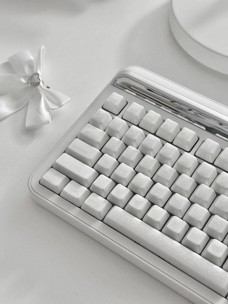Crakle Glaze Ceramic Keycap Set | XVX Keyboard
