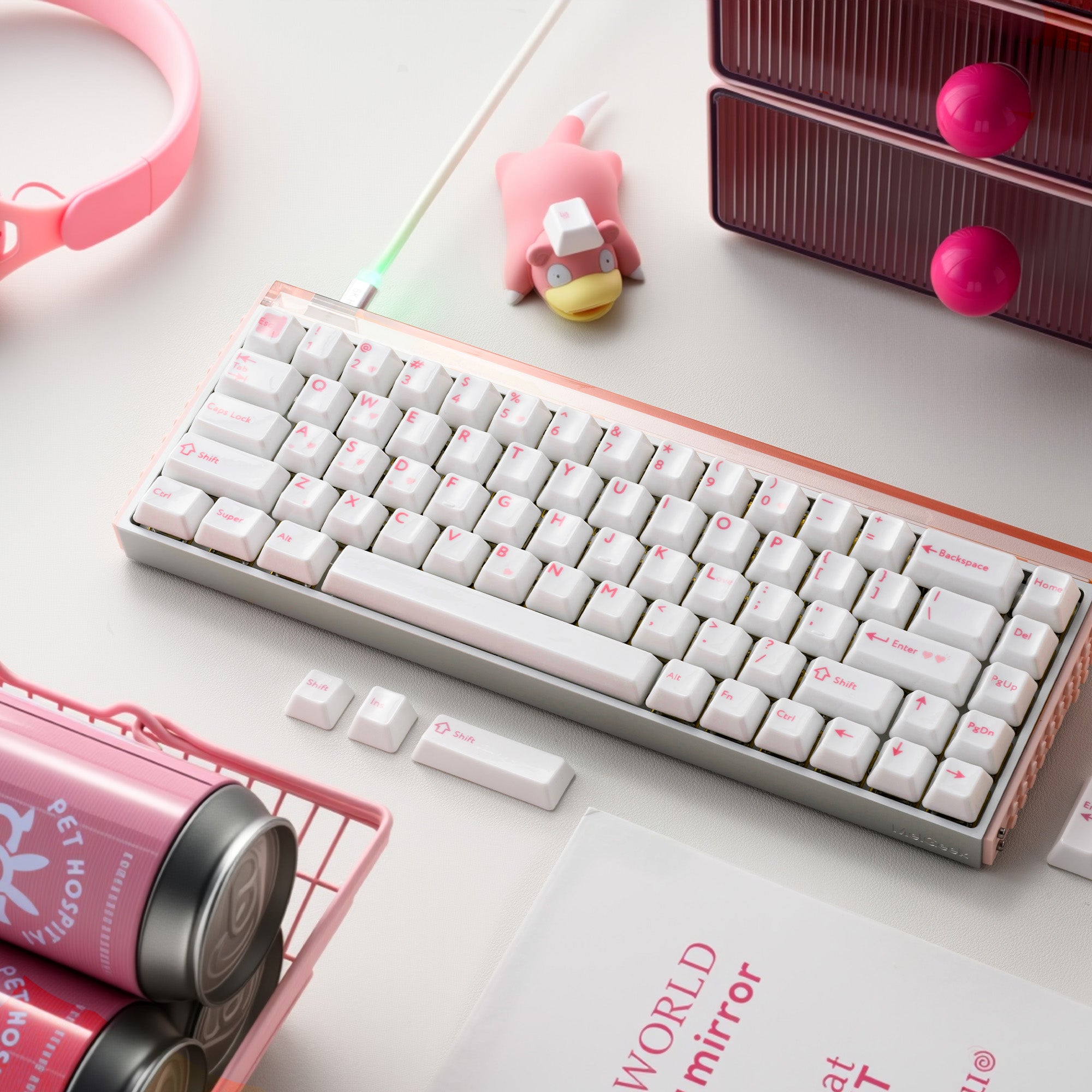 XVX Glaze Ceramic Full Set 120Key セラミック Ceramic 120-Key Full Set Keycap | XVX Keyboard