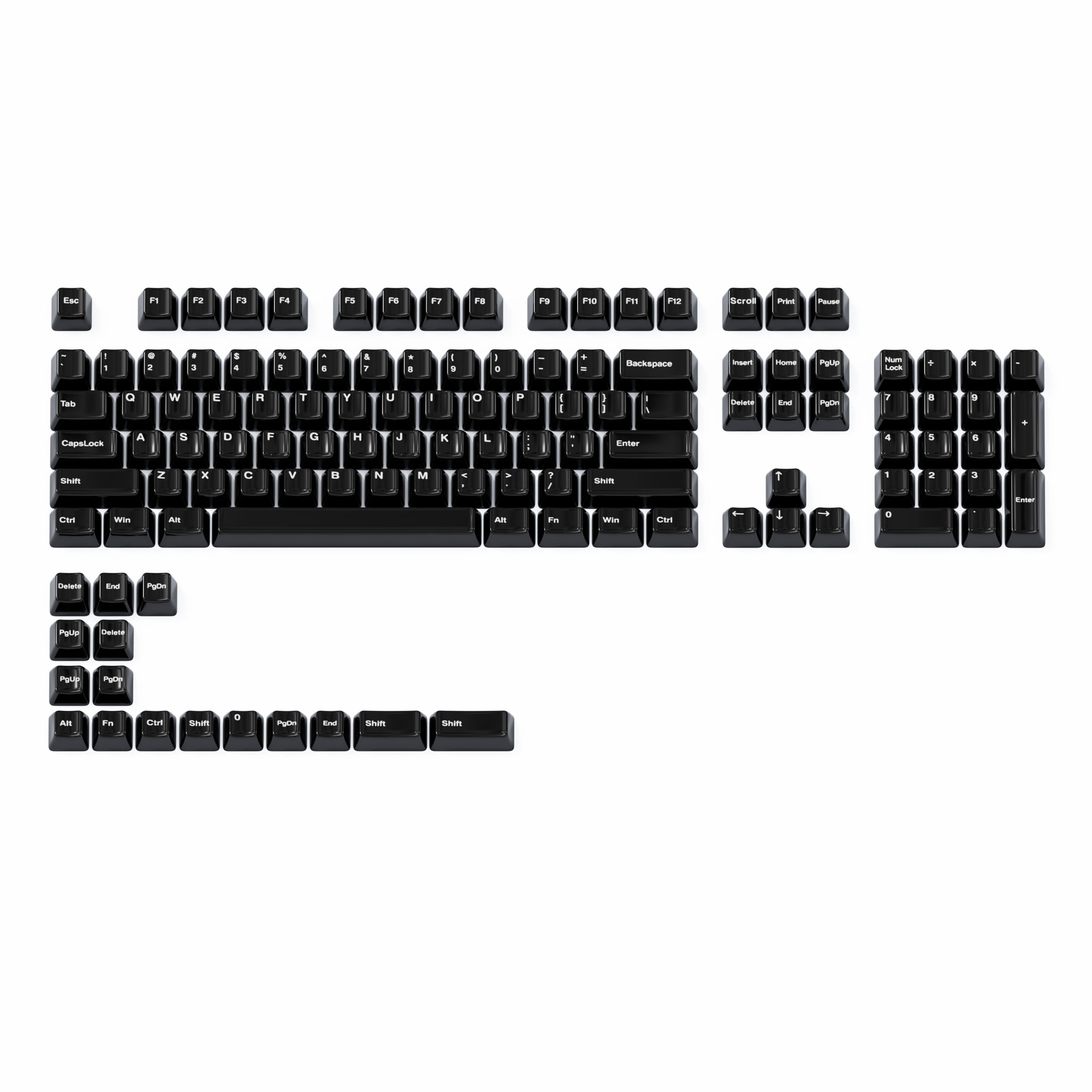 XVX Glaze Ceramic Full Set 120Key セラミック Glaze Ceramic 120-Key Full Keycap Set | XVX Keyboard