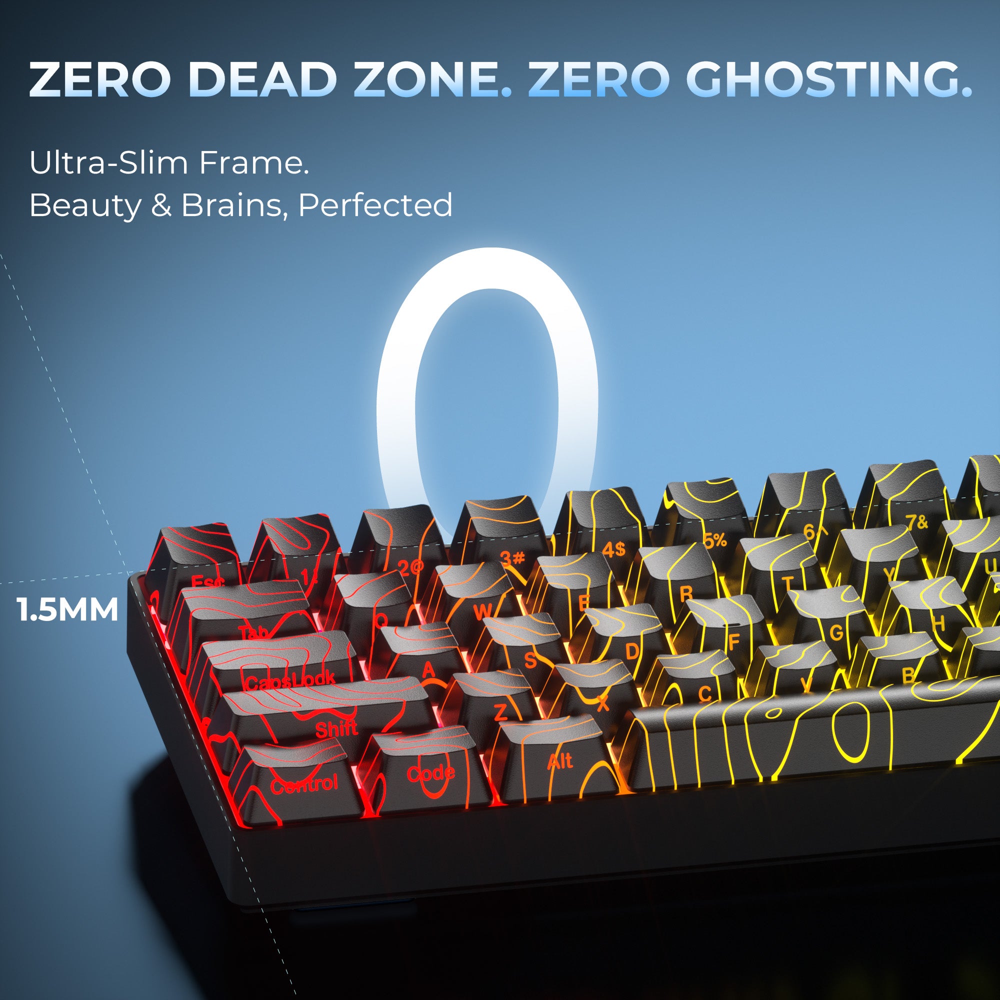 XVX HE68 68% Rapid Trigger Hall Effect Wired Magnetic Gaming Keyboard XVX Keyboard Channel