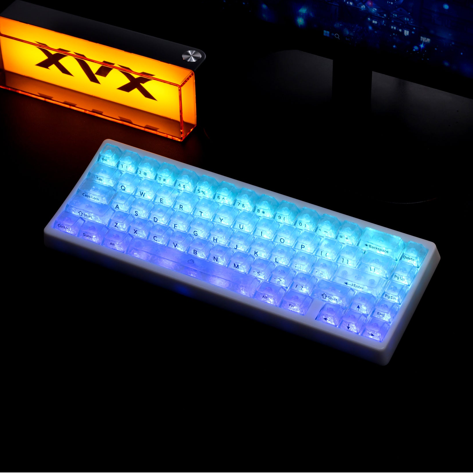 M67 JadeStone Forged Carbon 65% RGB Gaming Keyboard