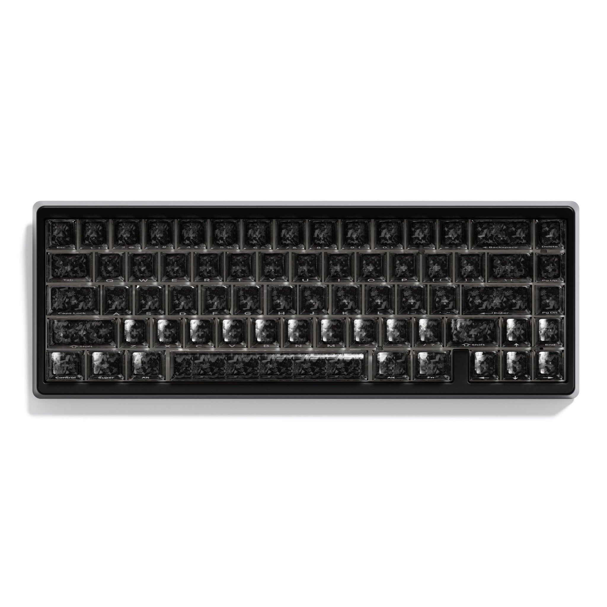 XVX M67 Jadestone 65% メカニカルキーボード 自作キーボード M67 JadeStone Forged Carbon 65% RGB Gaming Keyboard