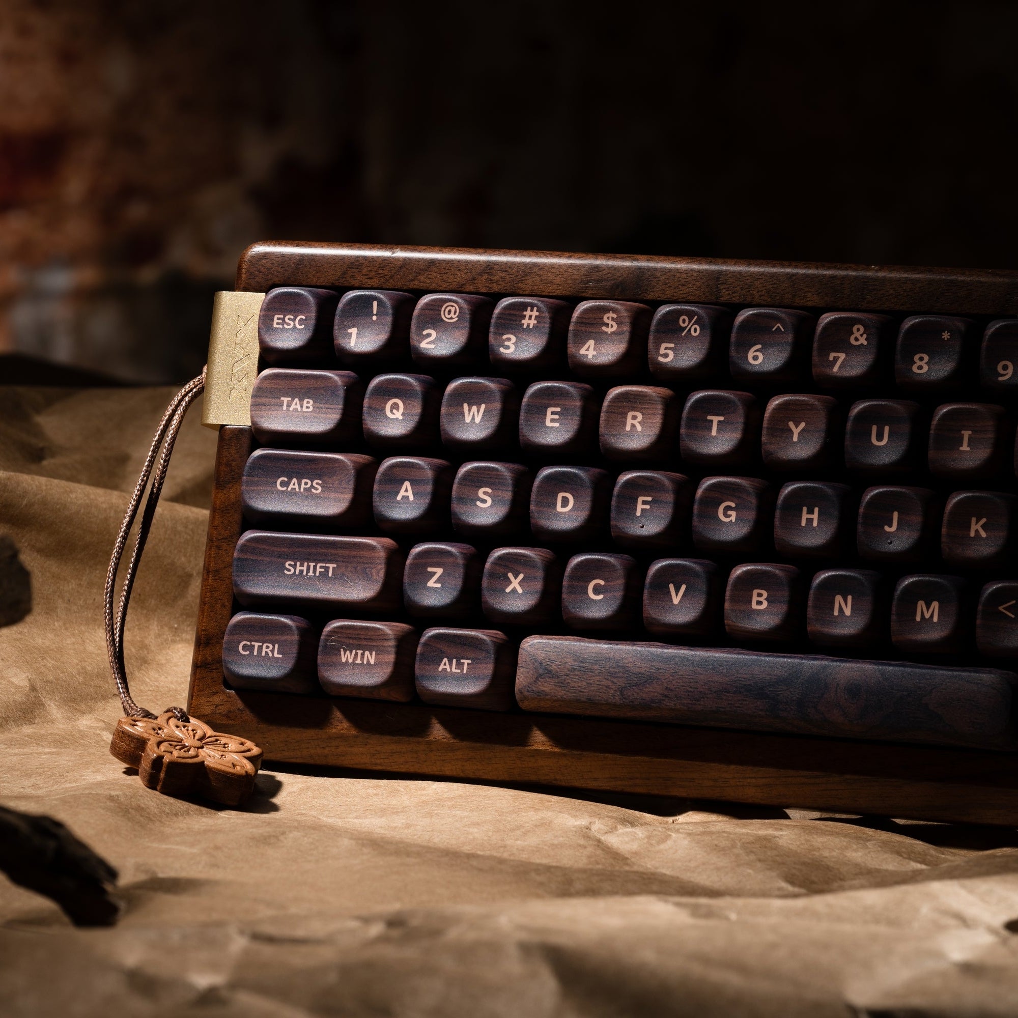 XVX MU68 FujiWave 65% VIA Wireless RGB Wooden Mechanical Keyboard