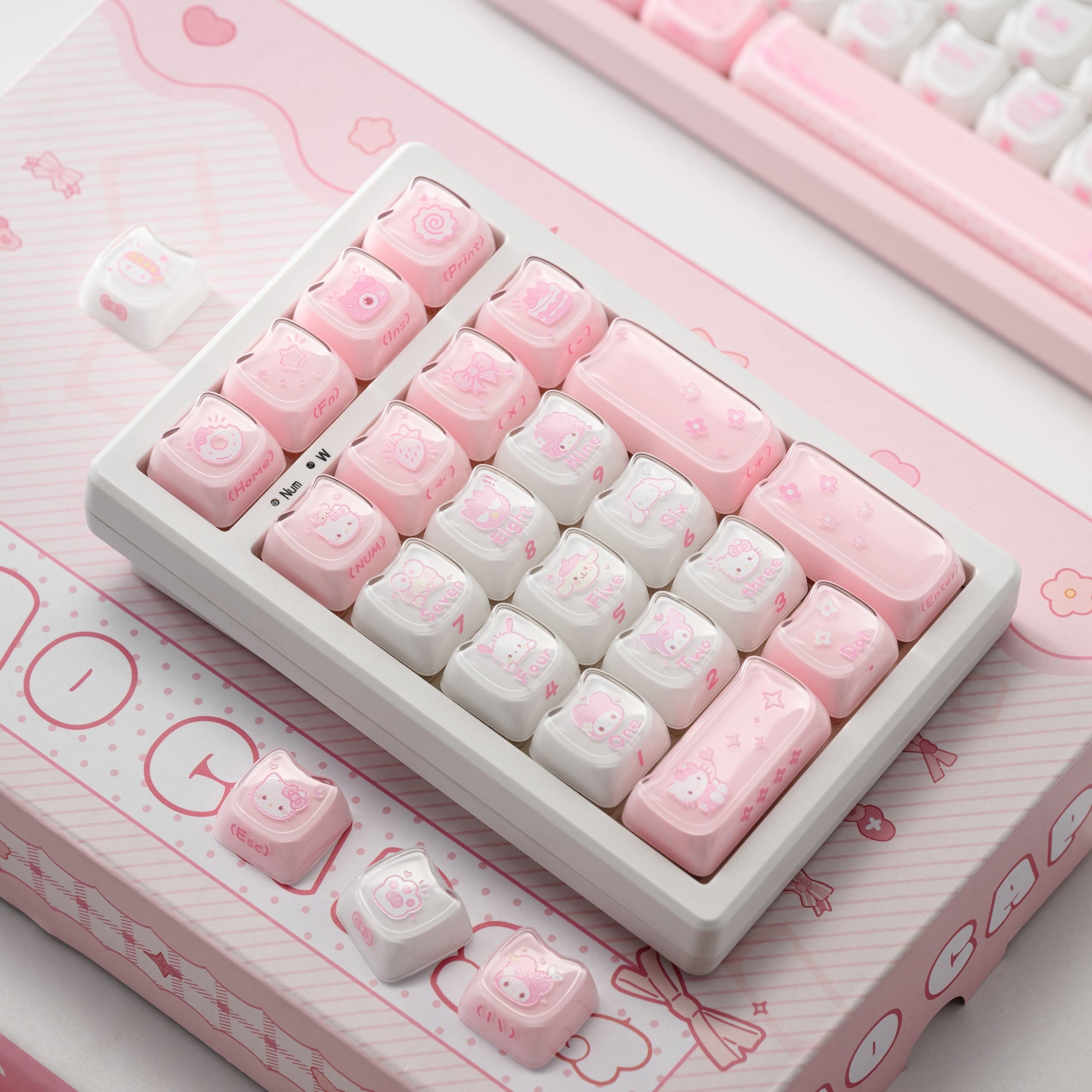 Melody Themed Jelly Keycap Set | XVX Keyboard – XVX Keyboard Channel