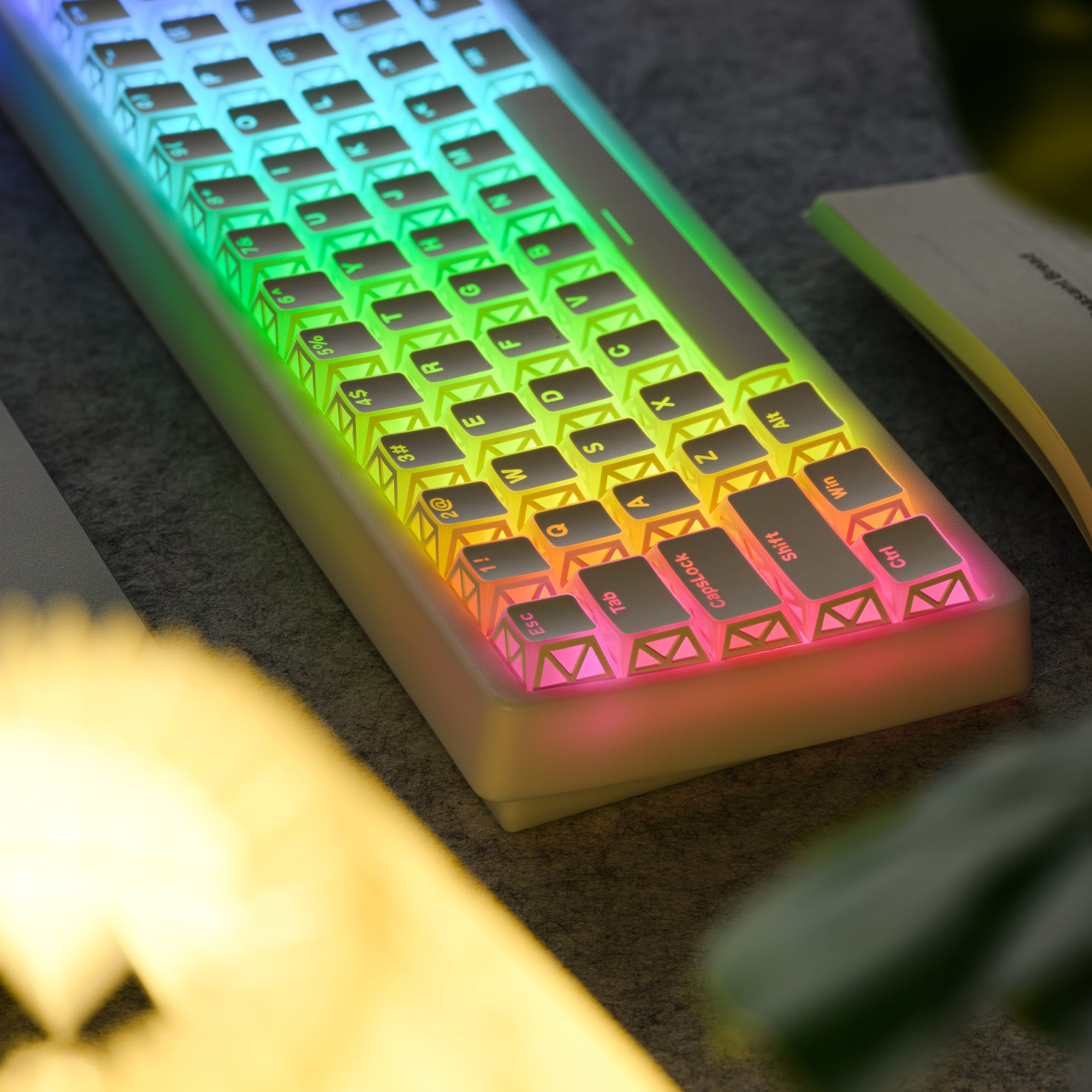 PRISM Refraction Shine-Through Keycap Set | XVX Keyboard – XVX
