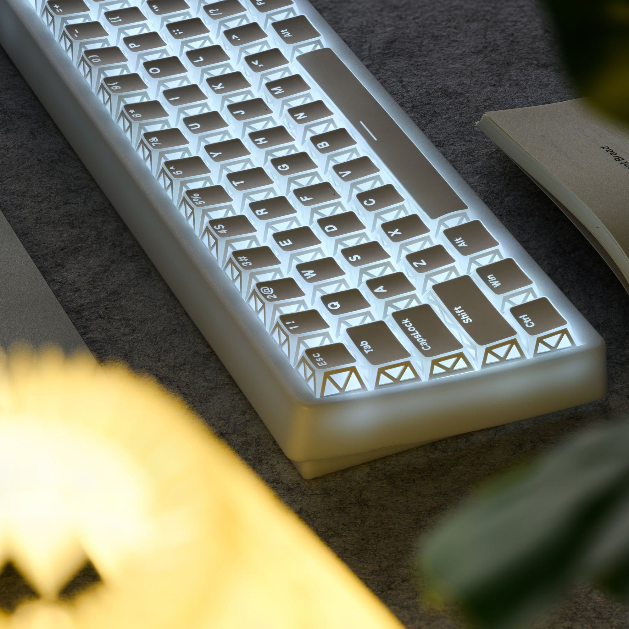 PRISM Refraction Shine-Through Keycap Set | XVX Keyboard