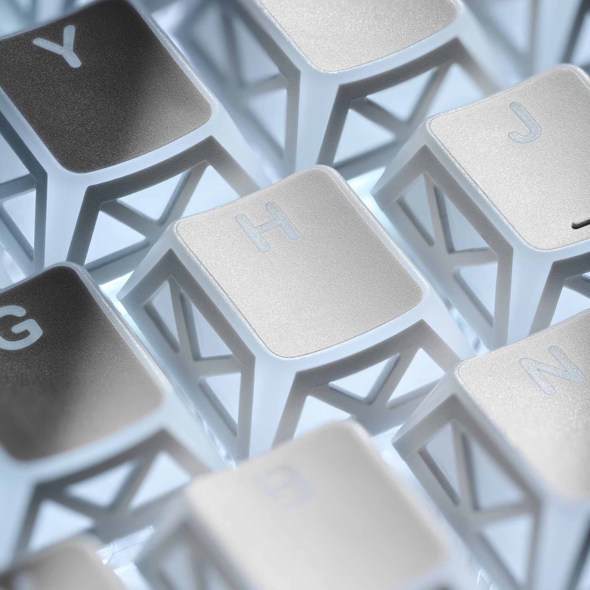ARCHETYPE　アーチタイプ　ソリッド 15P PRISM Refraction Shine-Through Keycap Set | XVX Keyboard – XVX