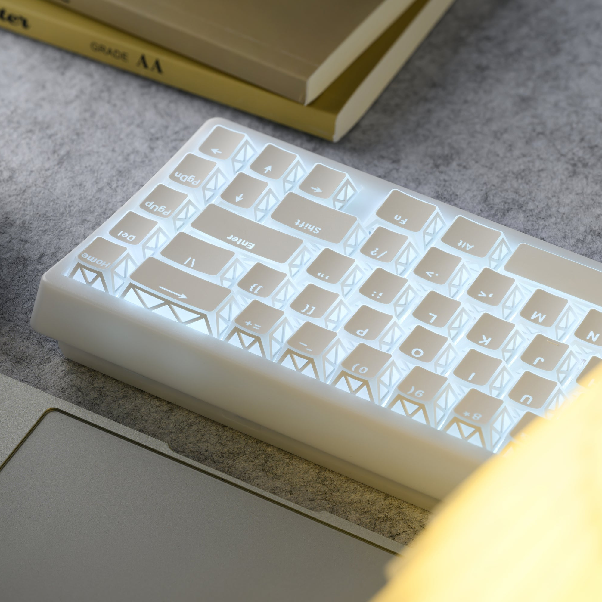 PRISM Refraction Shine-Through Keycap Set | XVX Keyboard