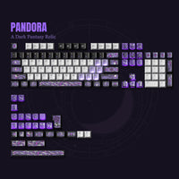 XVX Pandora Cherry Profile PBT+PC 133-Key Keycap Set