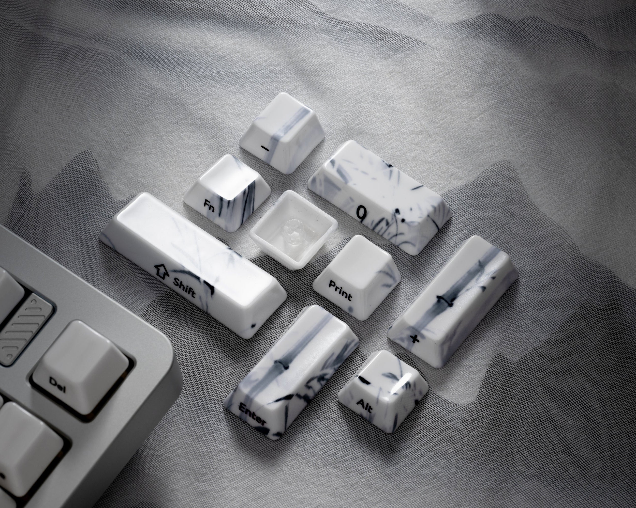 Rōnin Themed Ceramic Keycap Set | XVX Keyboard