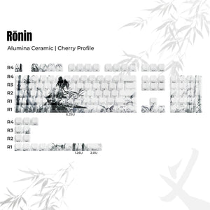 XVX Rōnin Ceramic Cherry Profile 120-Key Full Keycap Set