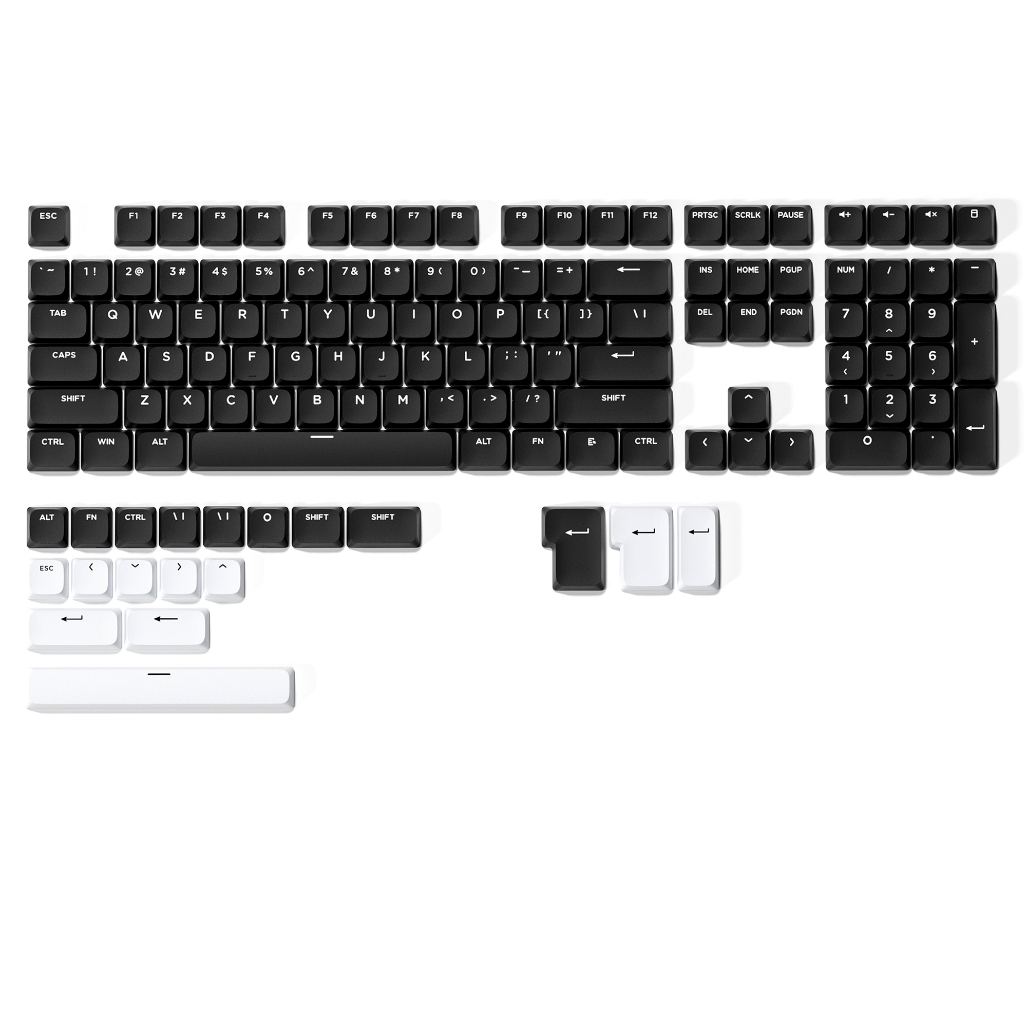 XVX Skyline R2 - Low Profile PBT Double-Shot Keycap Set xvxchannel