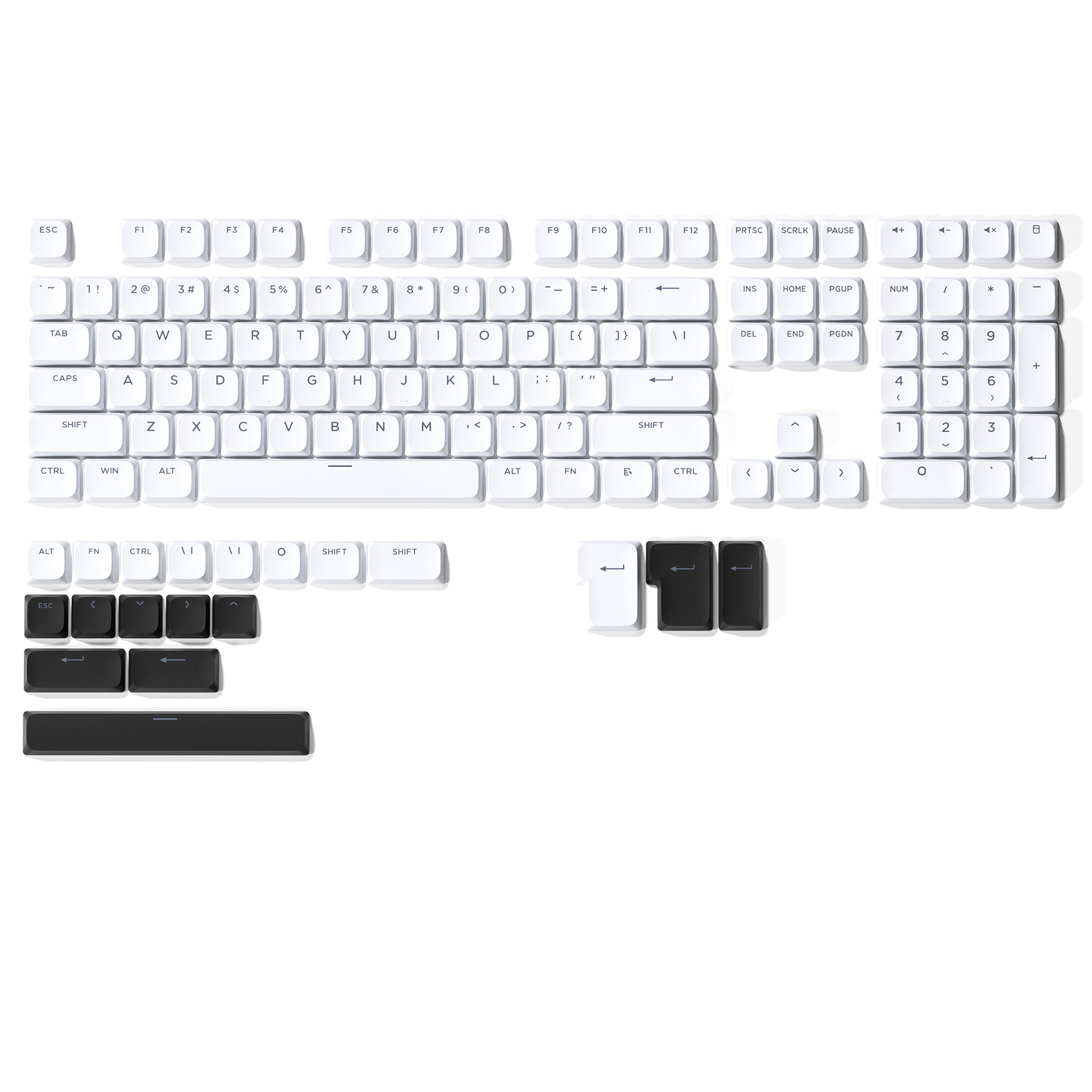 XVX Skyline R2 - Low Profile PBT Double-Shot Keycap Set xvxchannel