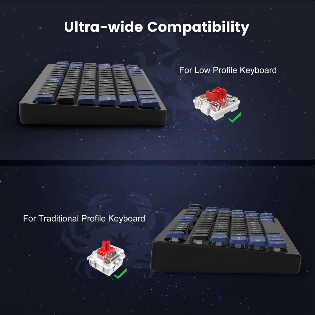 XVX Constellation Low Profile PBT Dye-Sub Keycap (132-Key) - xvxchannel