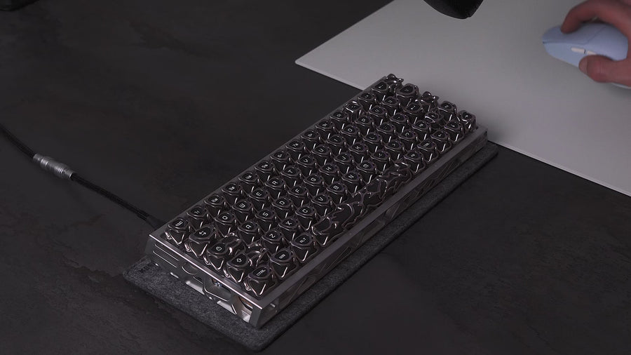 Venom Liquid Metallic Electroplating Keycap Set | XVX Keyboard