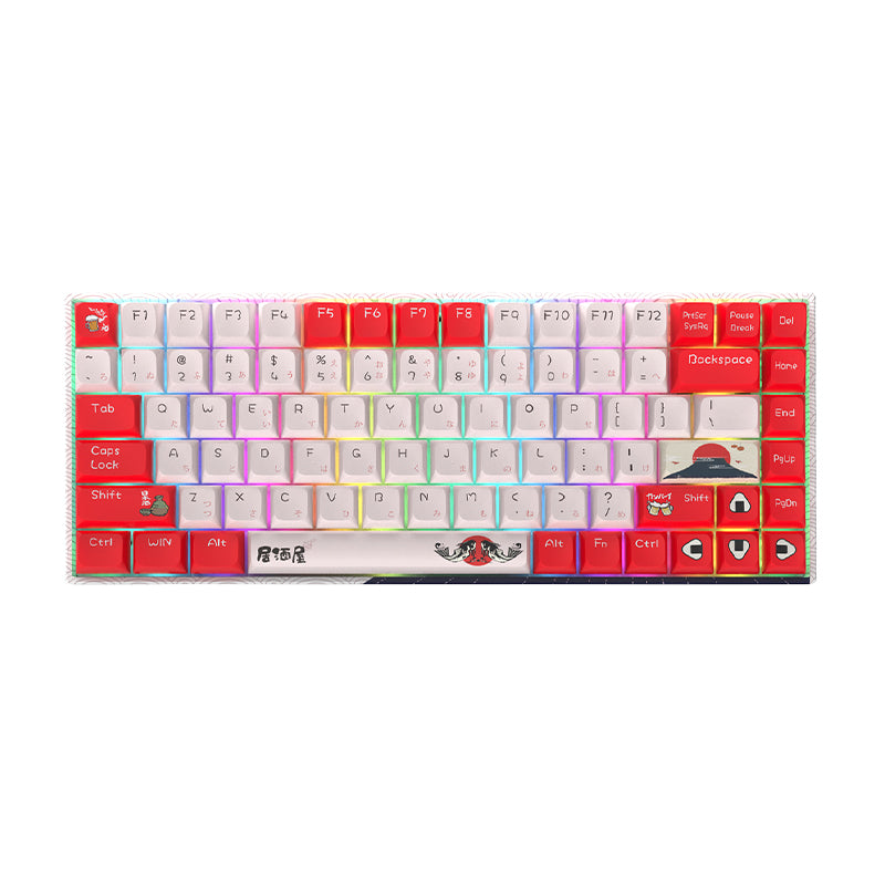 XVX M84 Izakaya Themed 84 Keys Hot-Swappable Mechanical Keyboard - xvxchannel